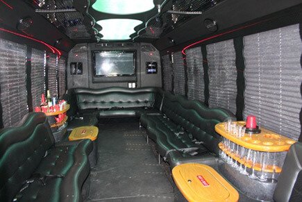 F-650 galveston party  bus rental